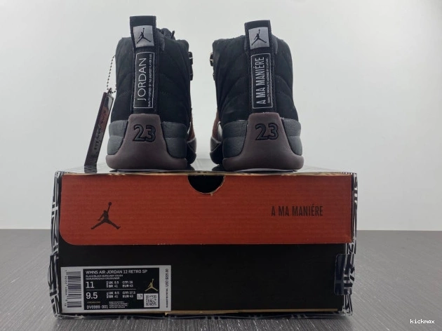 Rep MAX 12 A Maniere Black DV6989-001 Jordan Ma Retro 0807